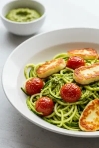 Pesto Zucchini Noodles