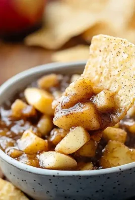 Apple Pie Dip with Cinnamon Tortilla Chips