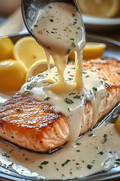 Creamy Garlic Butter Salmon
