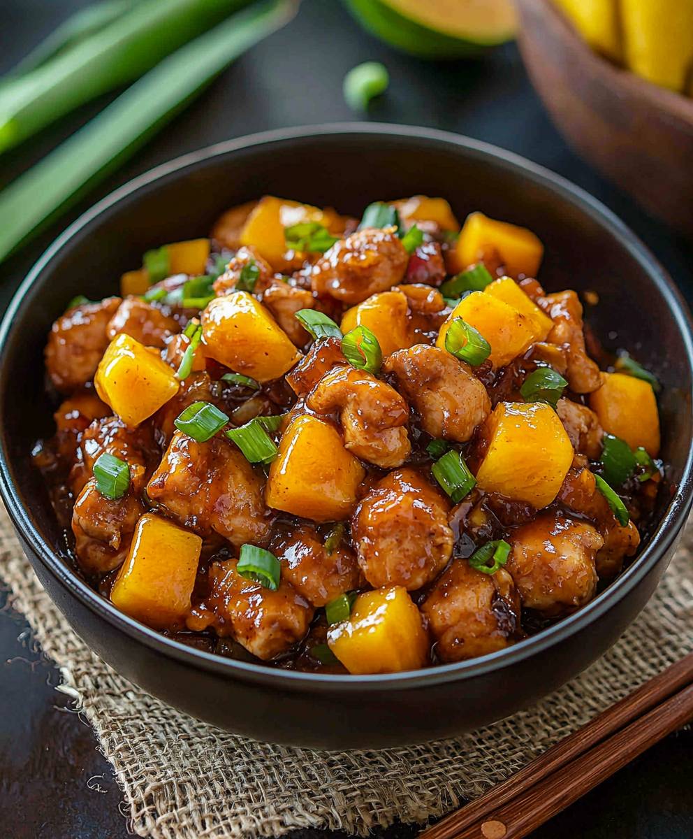 Mango Chicken Stir Fry