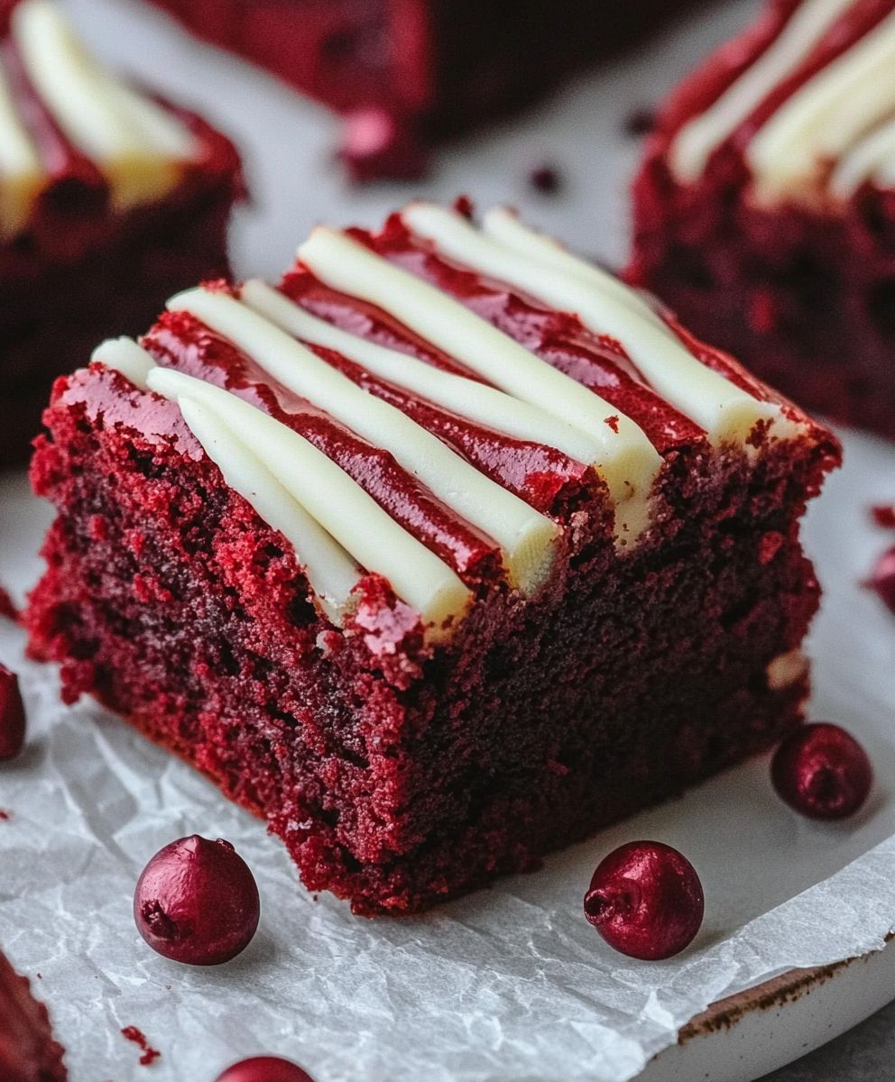 Red Velvet Brownies