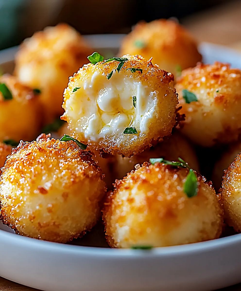 Cheesy Parmesan Mozzarella Bites