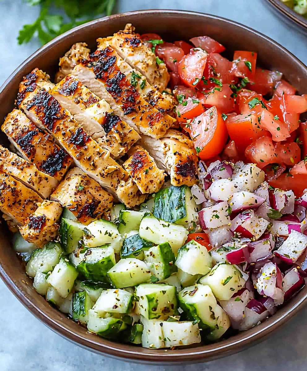 Greek Chicken Bowl