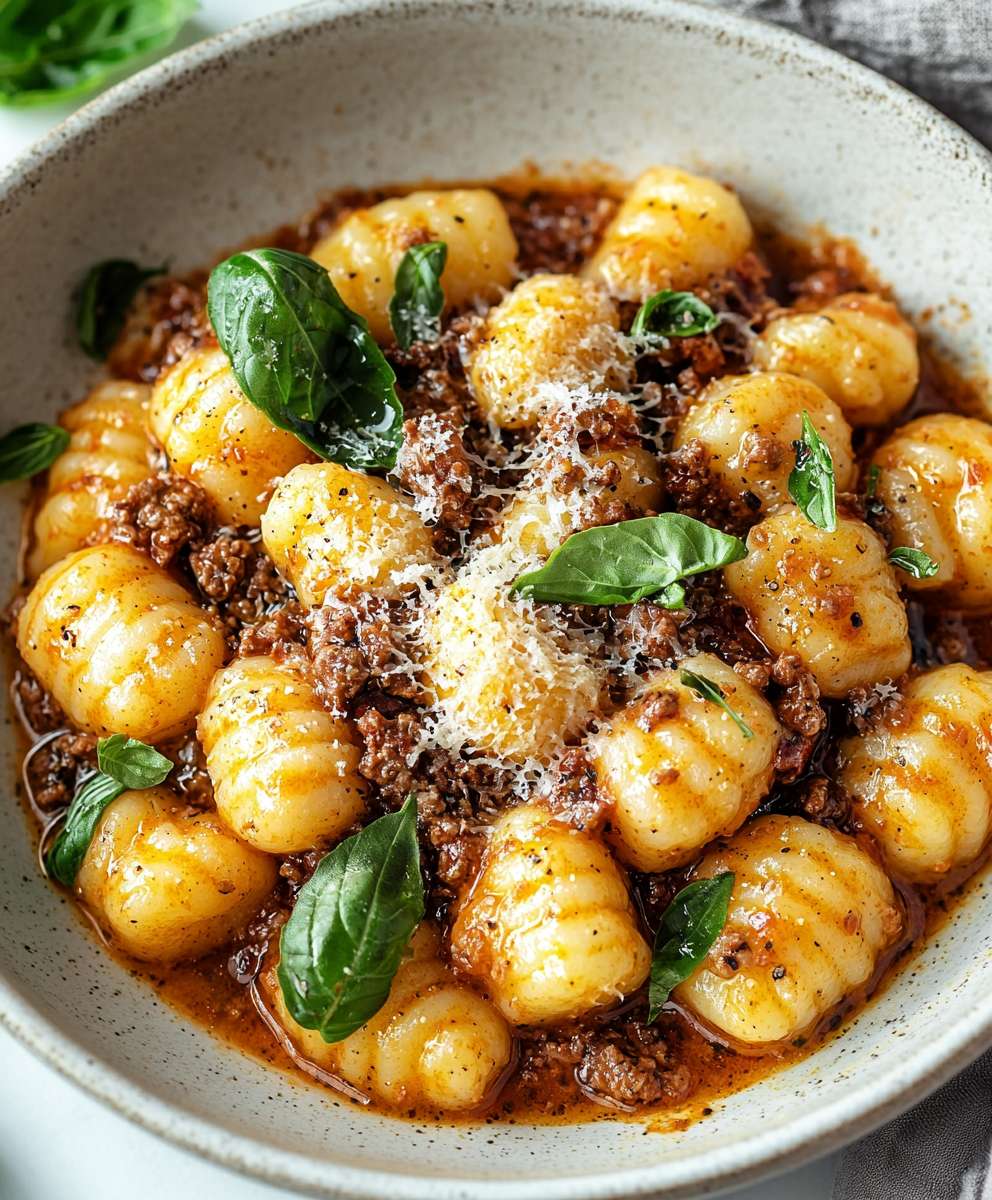 Creamy Salmon Gnocchi Dish