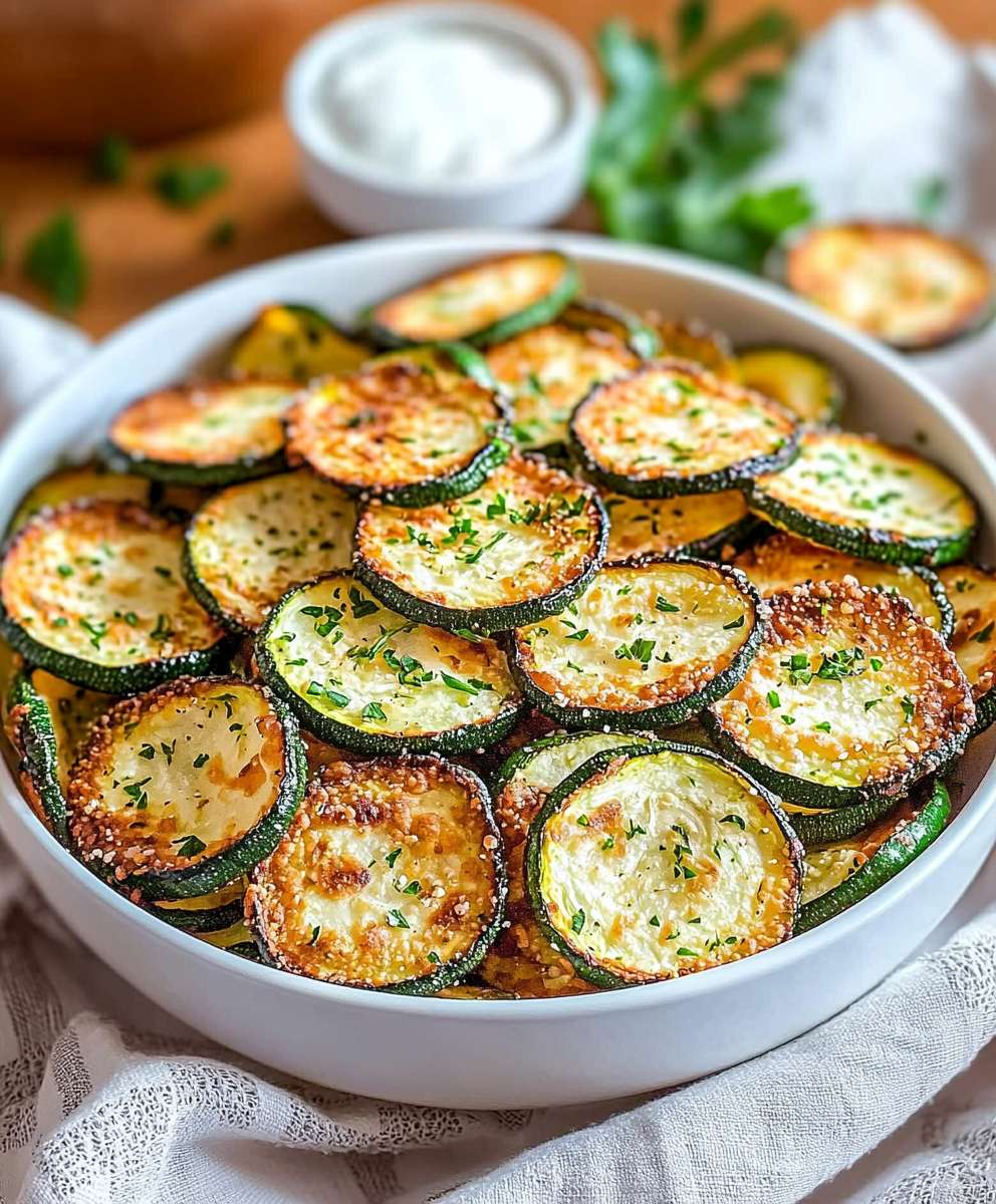 Crunchy Zucchini Chips