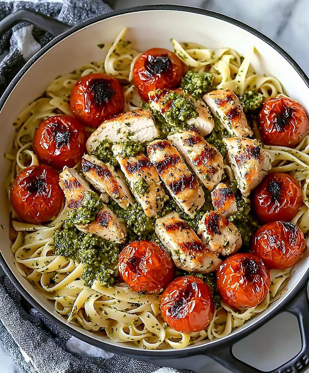 Pesto Chicken Pasta