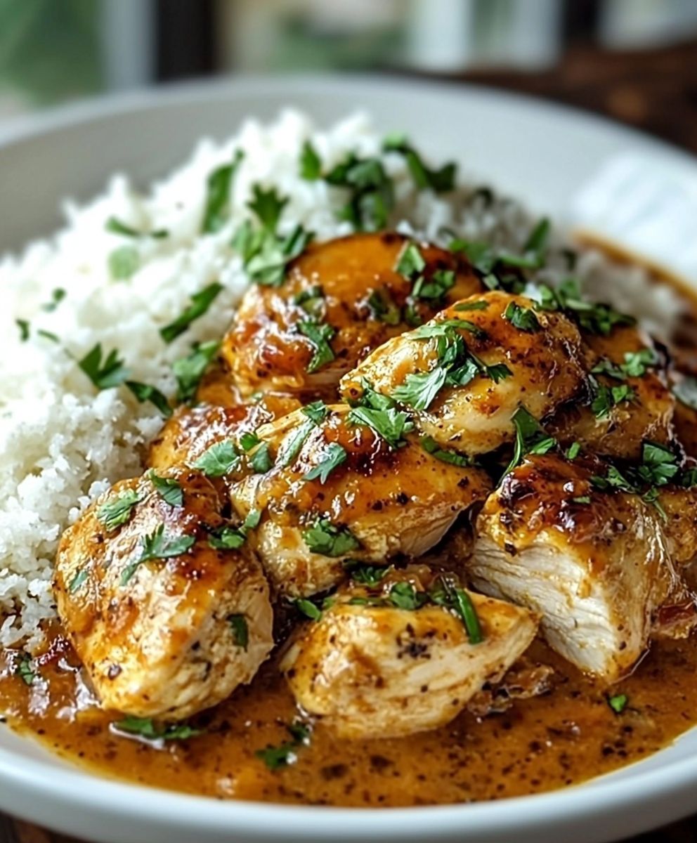Spicy Brazilian Coconut Chicken