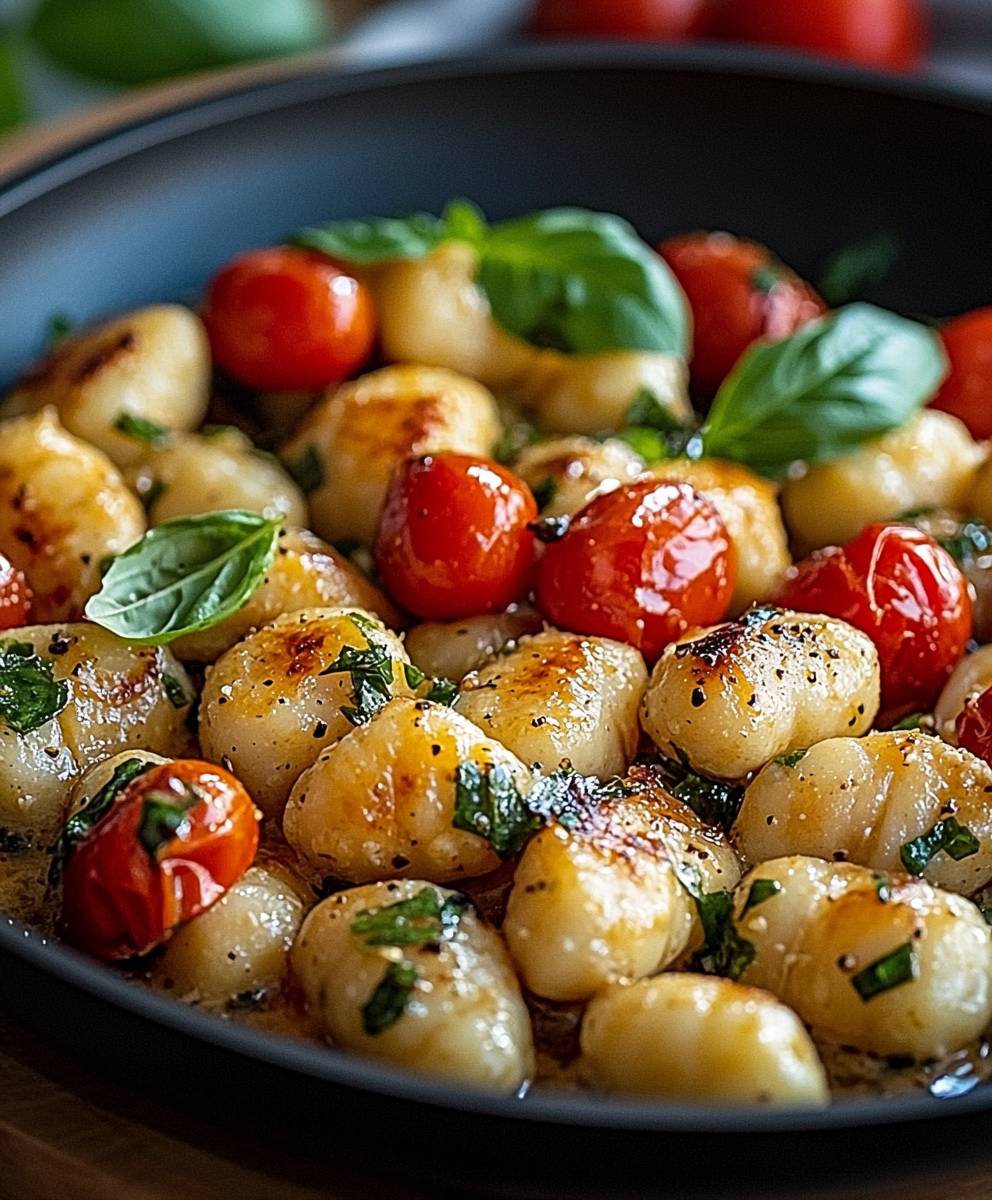 Creamy Garlic Chicken Gnocchi