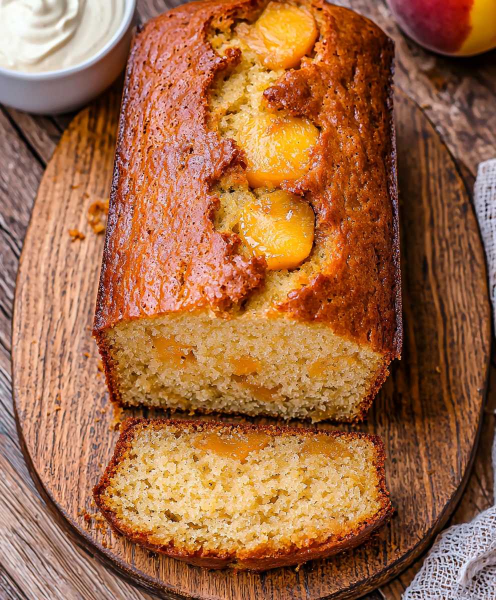 Southern Peach Bread