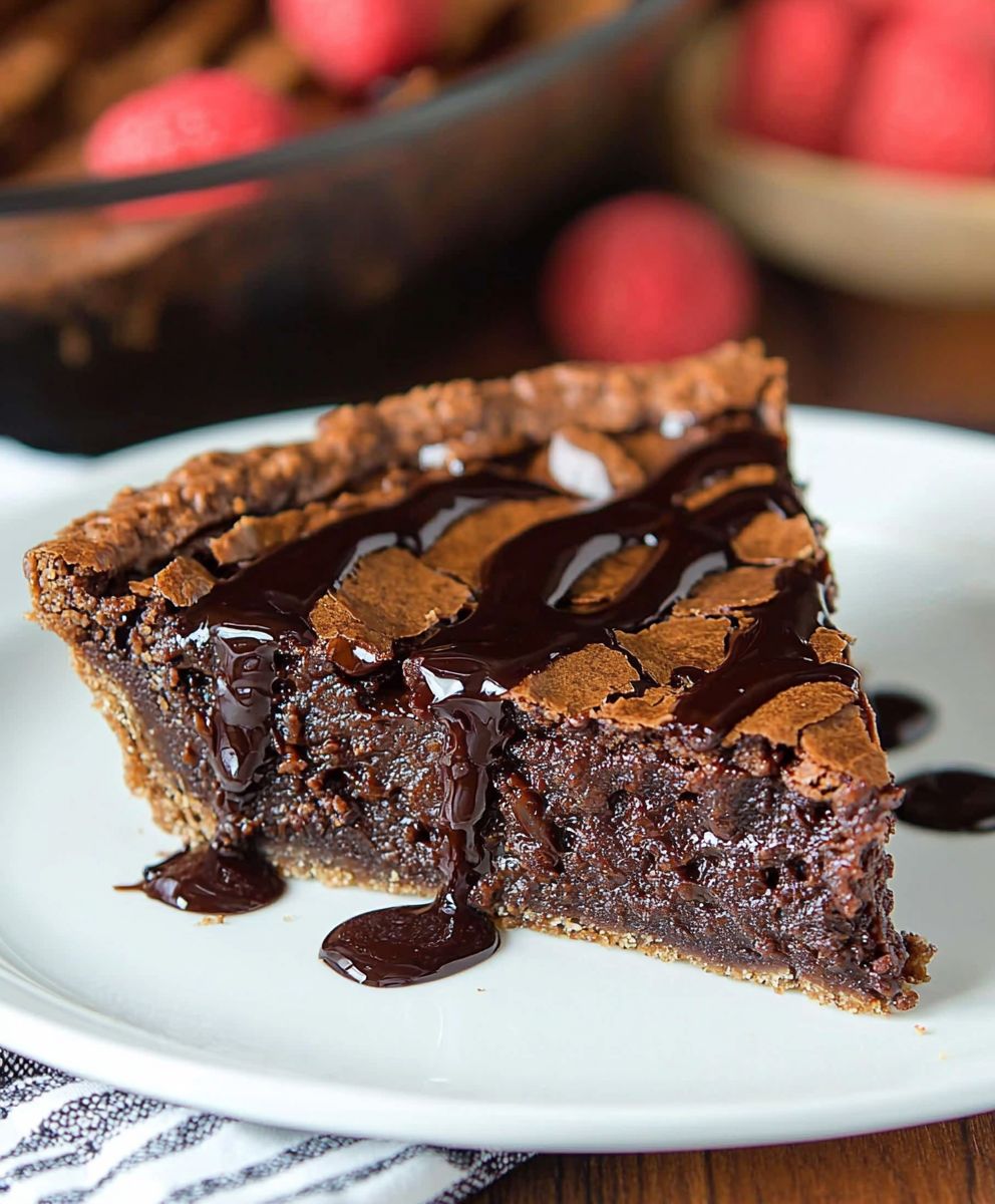 Gooey Brownie Pie