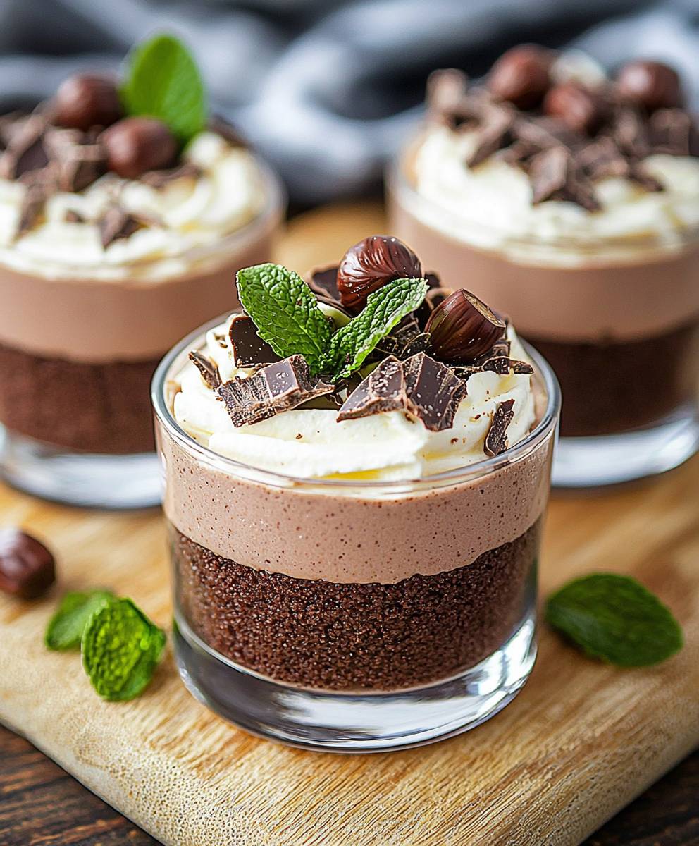 Chocolate Hazelnut Cups