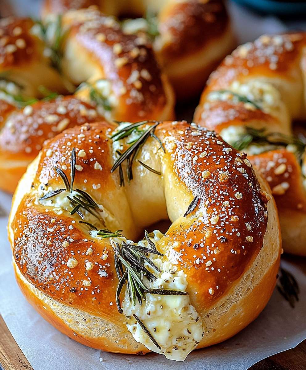 Mozzarella Stuffed Pretzels