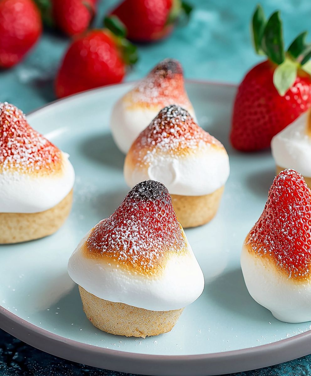 Toasted Marshmallow Strawberries