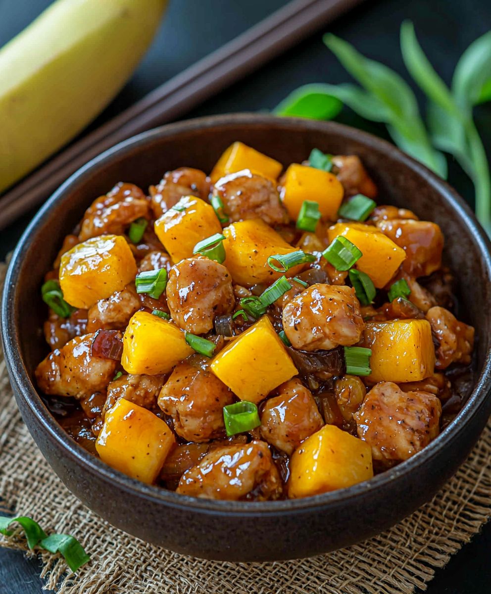 Mango Chicken Stir Fry