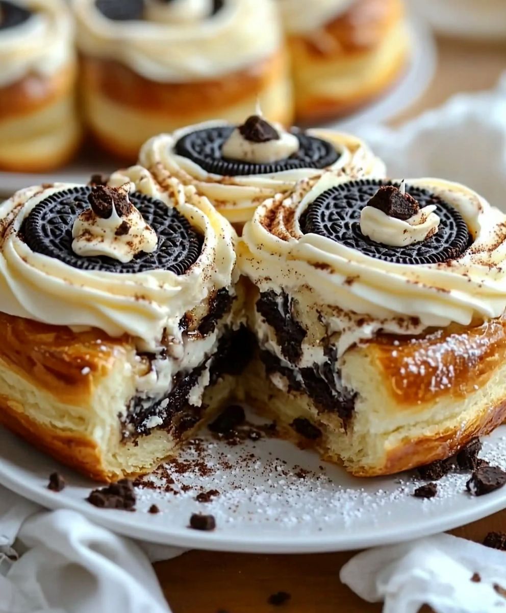 Oreo cinnamon rolls