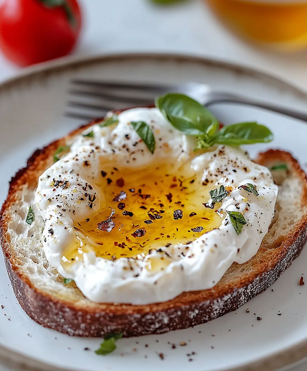 Burrata Appetizer with Honey
