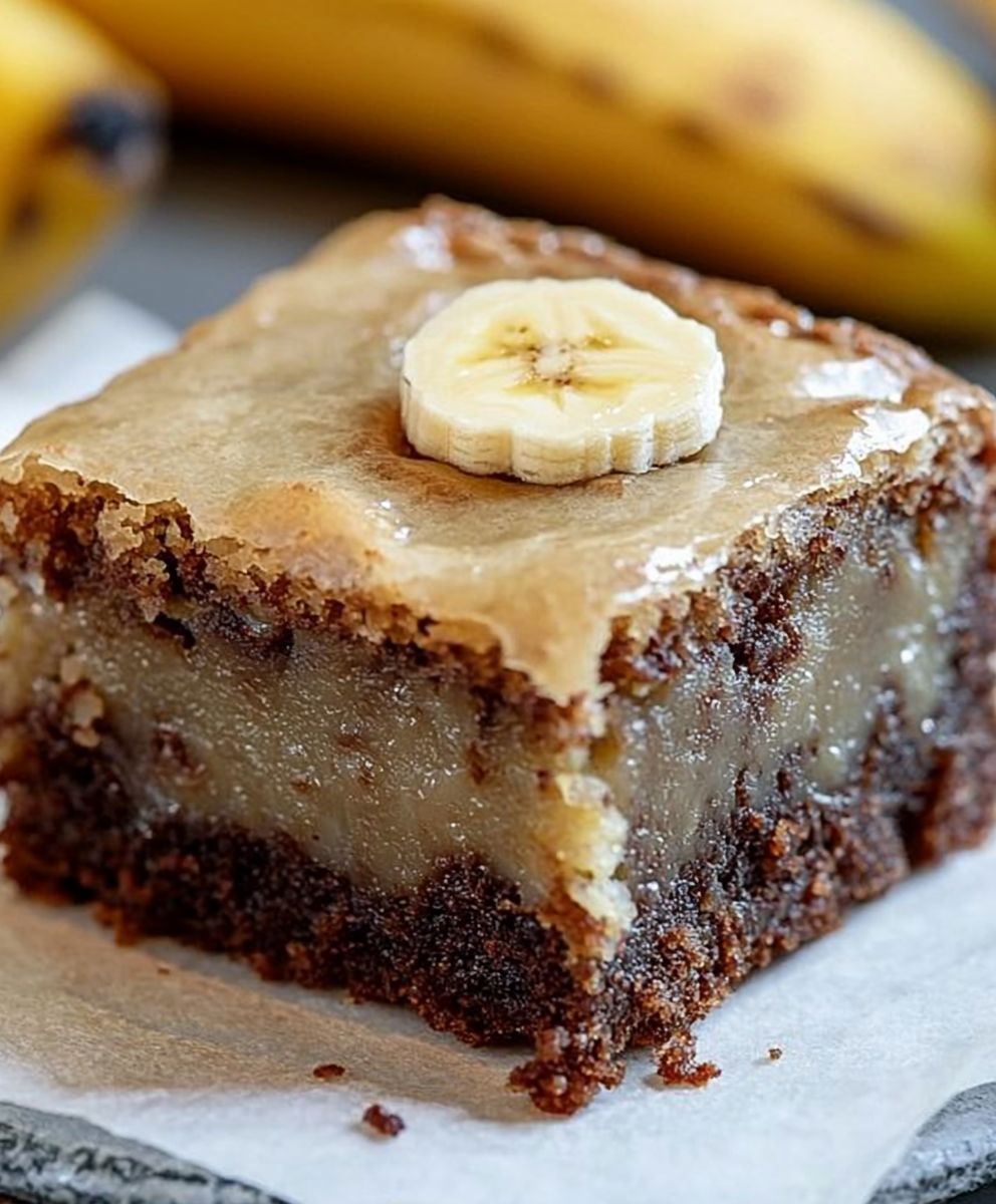 Banana Bread Brownies