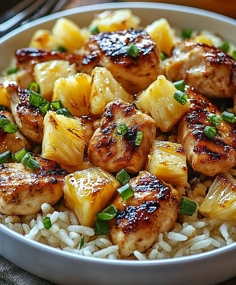 Pineapple Chicken and Rice