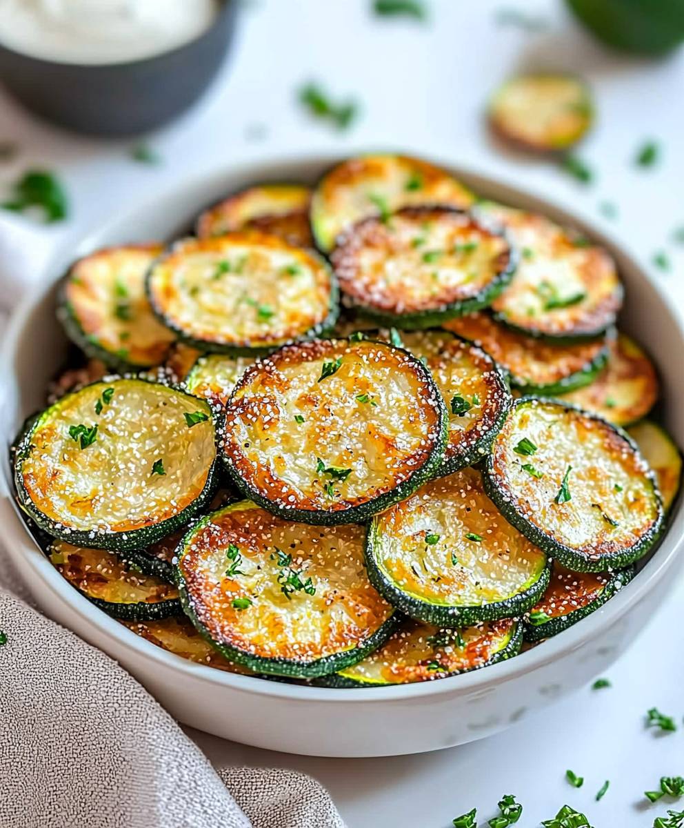 Crunchy Zucchini Chips