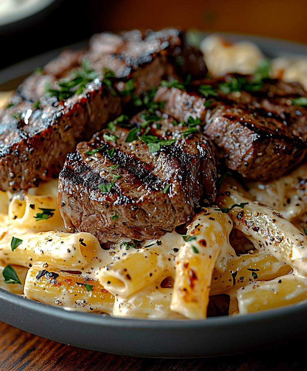 Creamy Steak Pasta Dinner