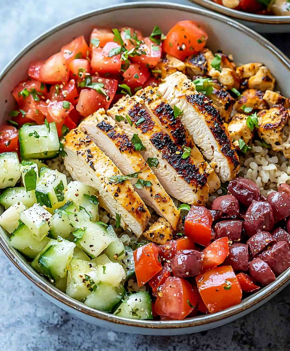 Greek Chicken Bowl