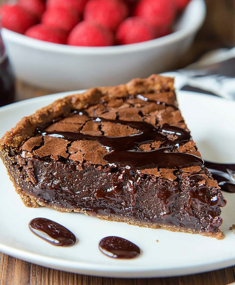 Gooey Brownie Pie
