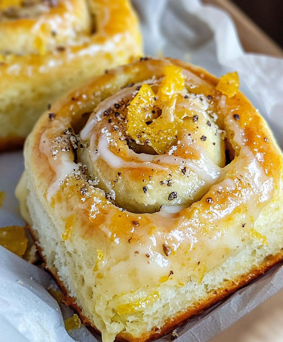 Lemon Rolls Dessert
