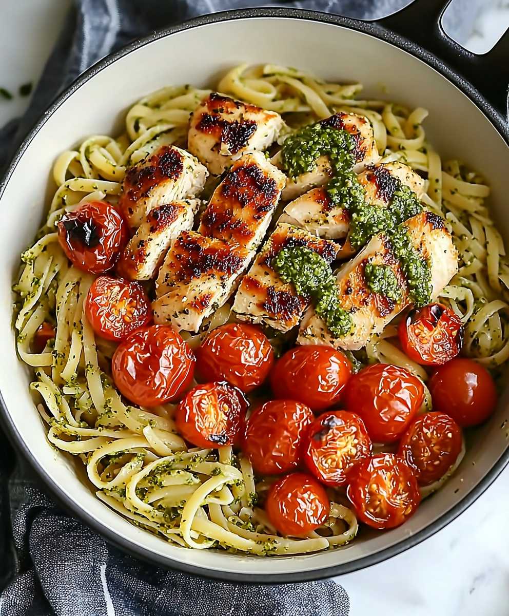 Pesto Chicken Pasta