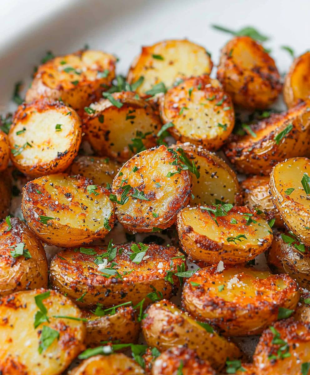 Parmesan Roasted Baby Potatoes
