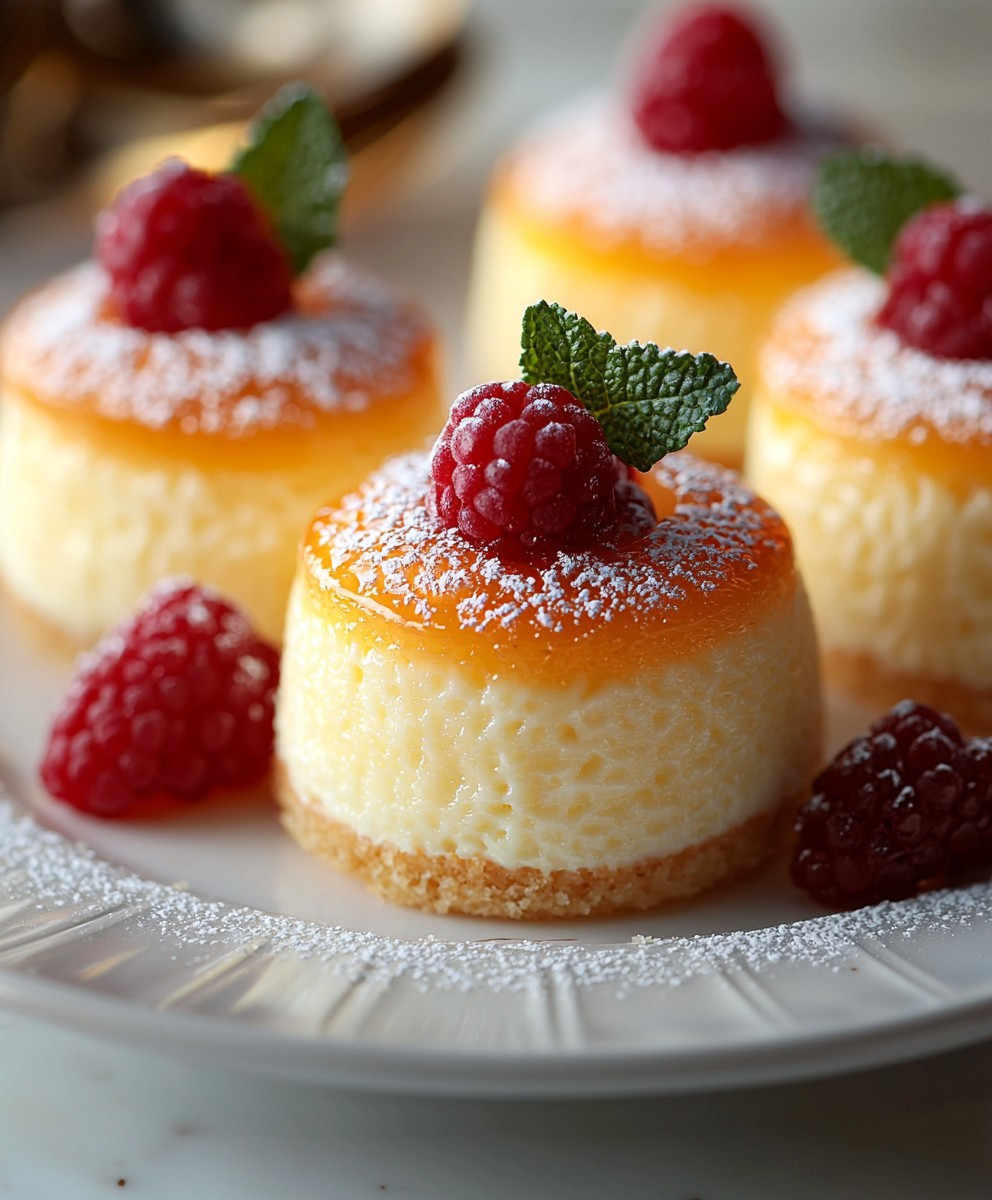 Mardi Gras Japanese Mini Cheesecake