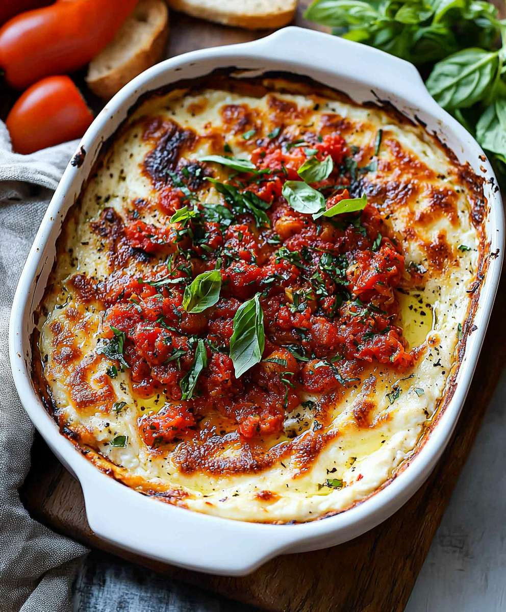 Baked Goat Cheese Dip