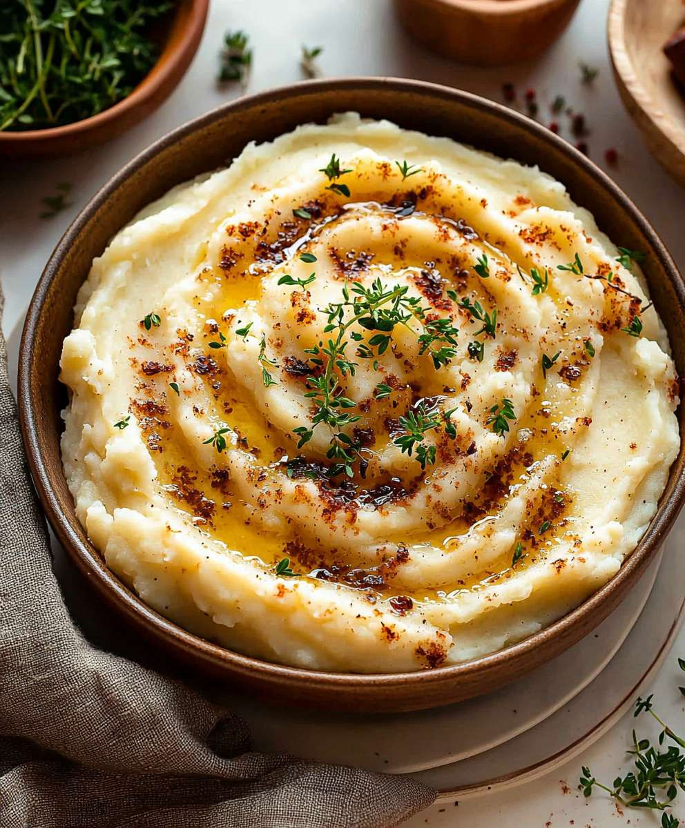 Brown Butter Mashed Potatoes