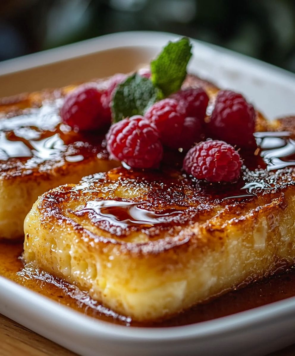 Crème Brûlée French Toast