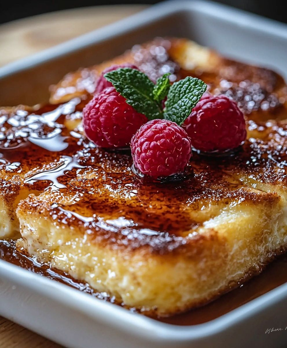 Crème Brûlée French Toast