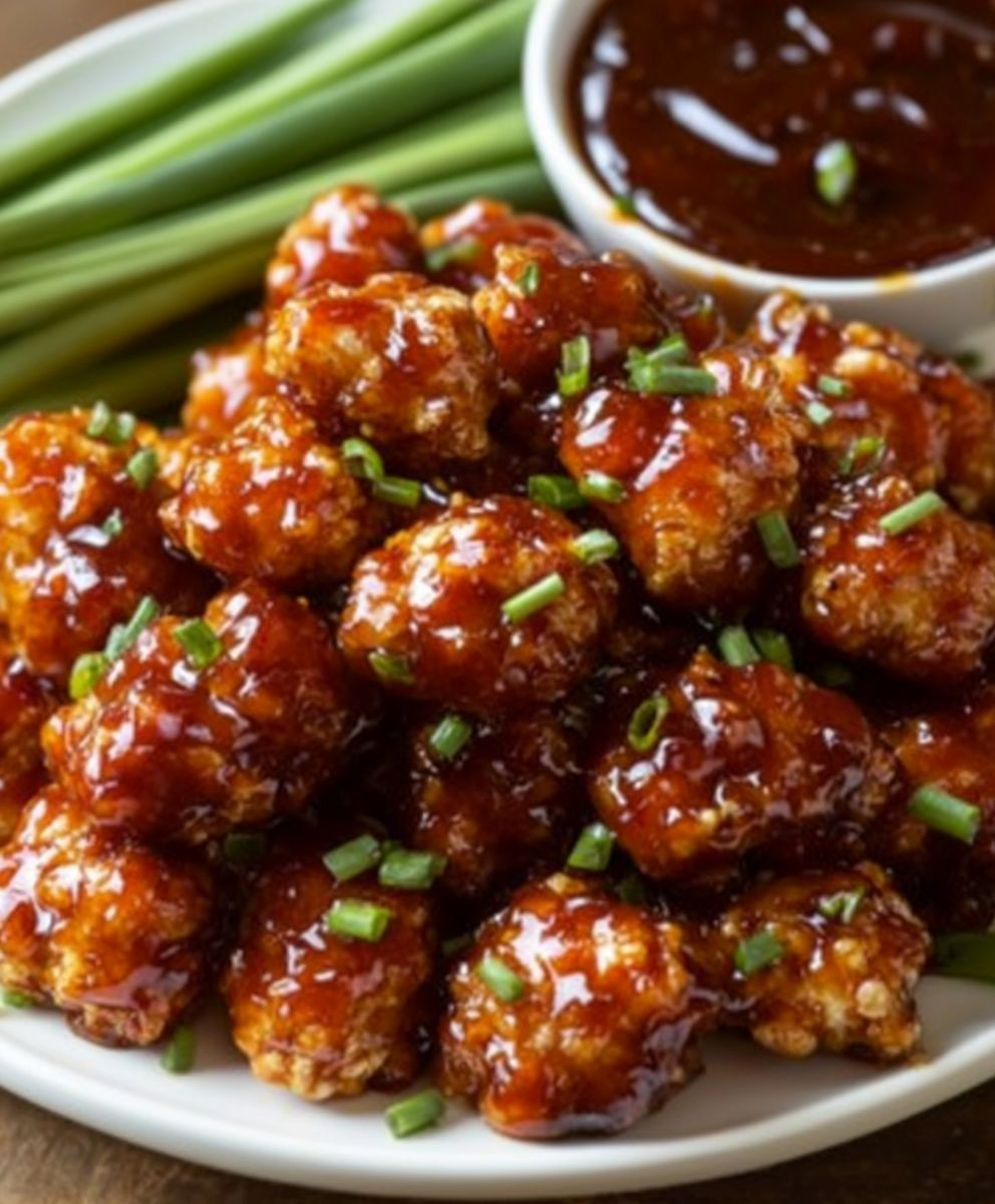 Honey BBQ Popcorn Chicken