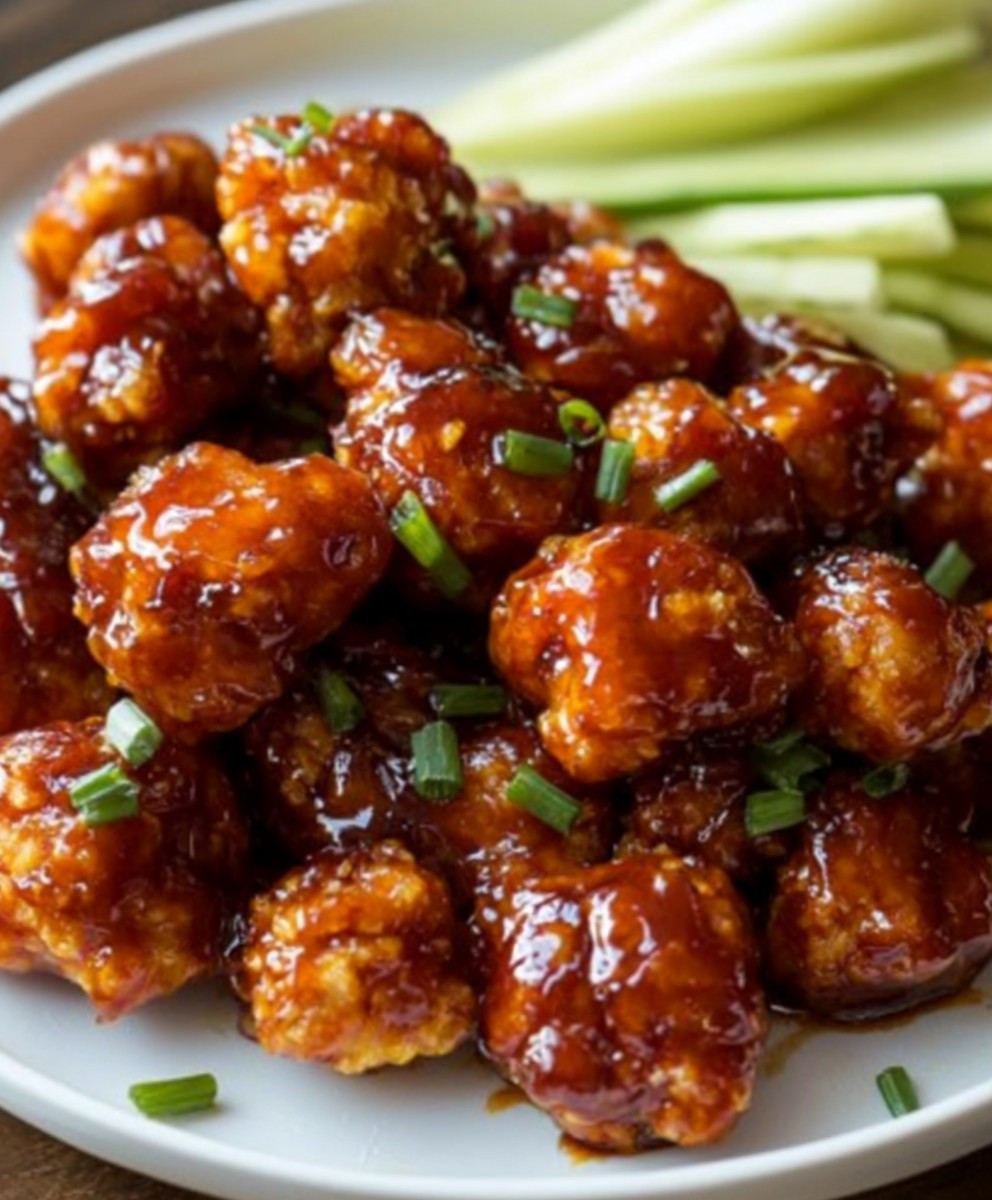 Honey BBQ Popcorn Chicken