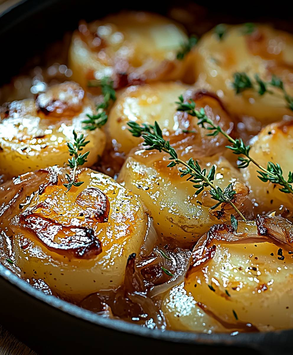 French Onion Potato Bake
