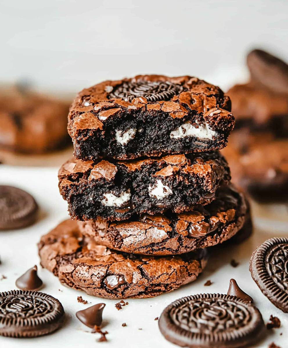 Oreo Brownie Cookies