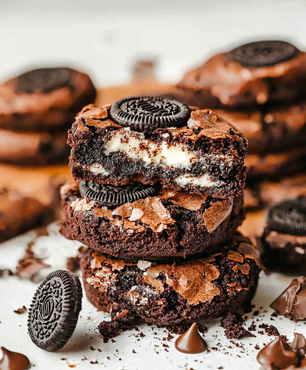 Oreo Brownie Cookies