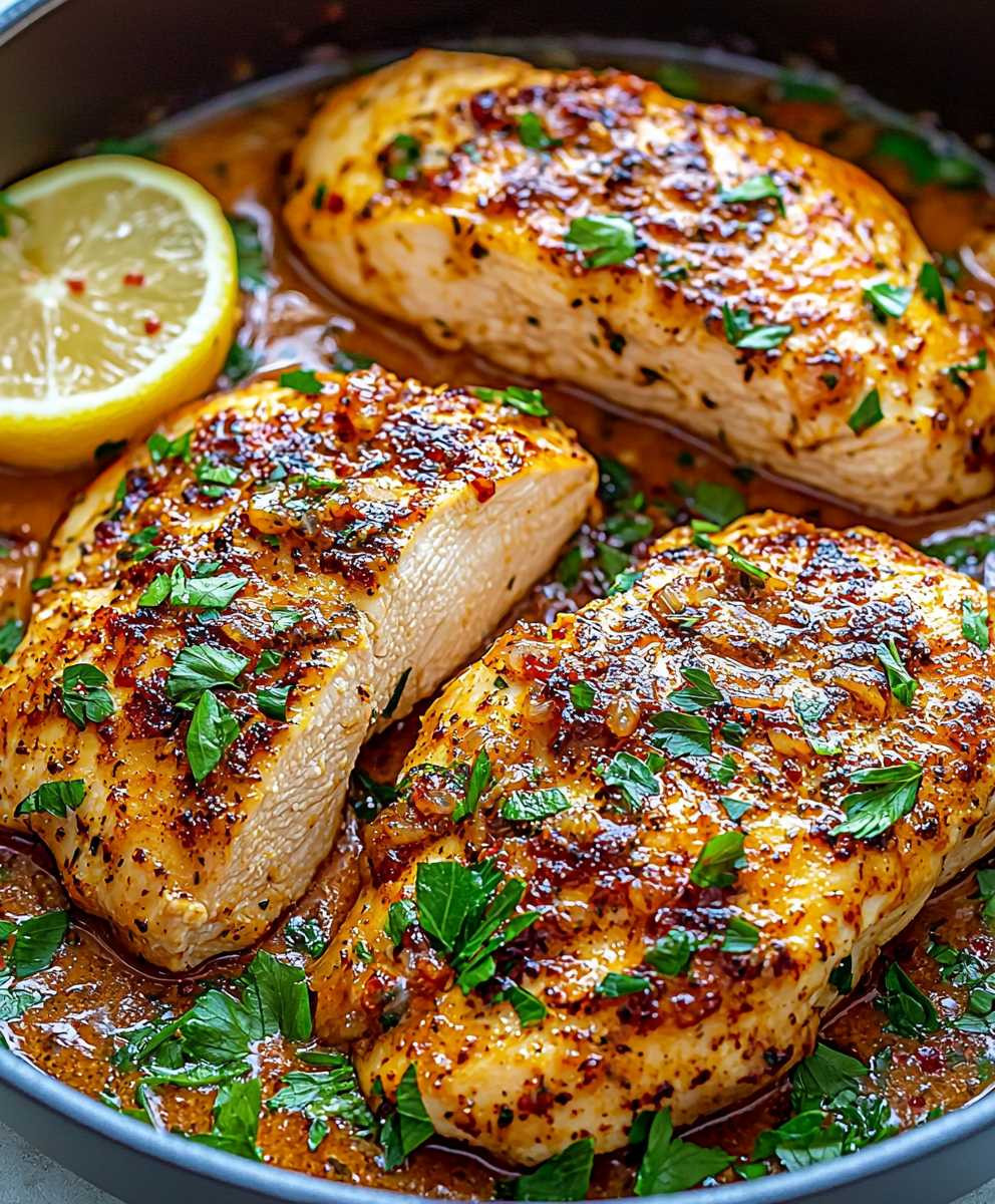 Garlic Butter Chicken Dinner