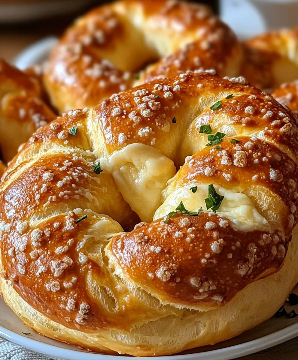Cheese Stuffed Pretzel