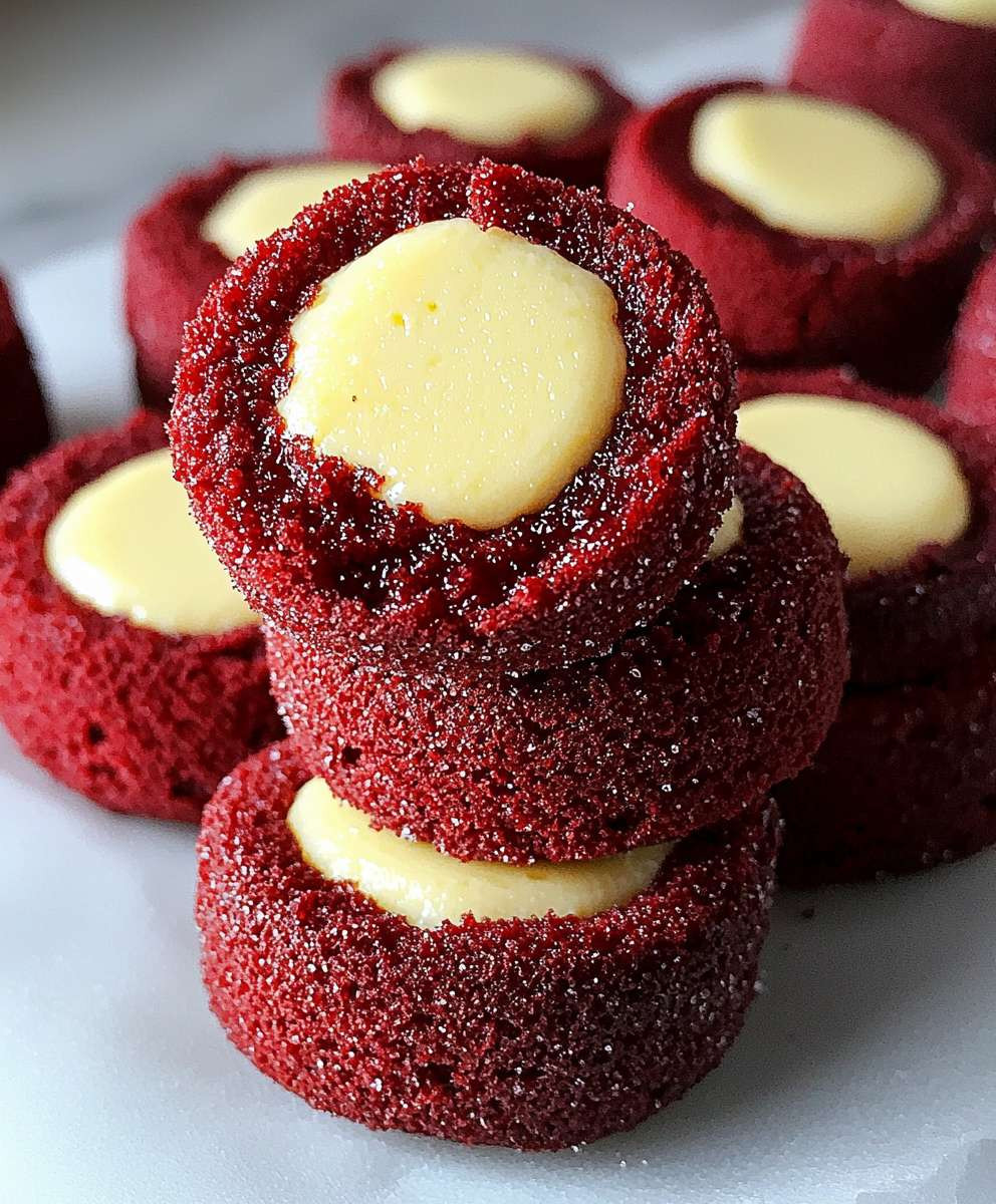 Red Velvet Cheesecake Cookies
