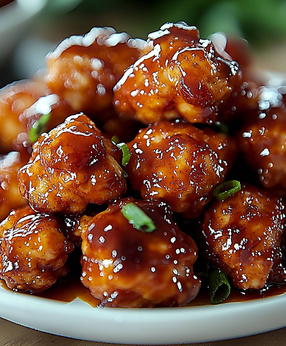 Baked Honey BBQ Chicken Bites