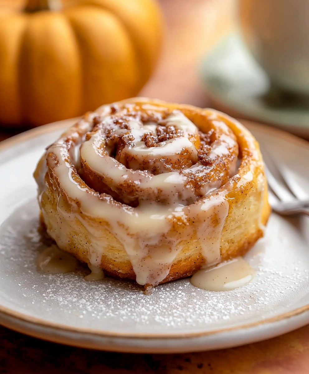 Pumpkin Cinnamon Rolls