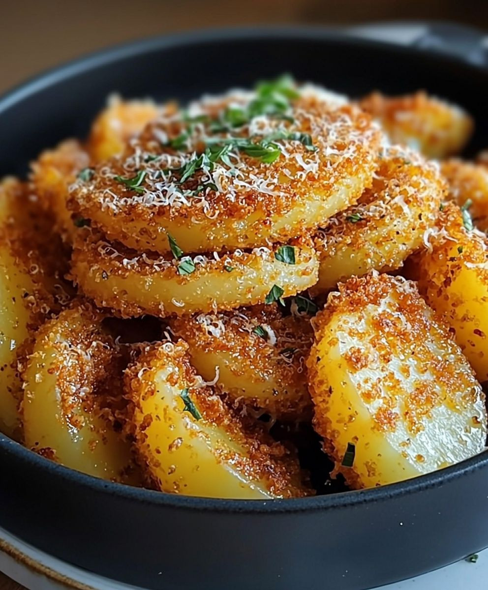 Crispy Parmesan Potatoes