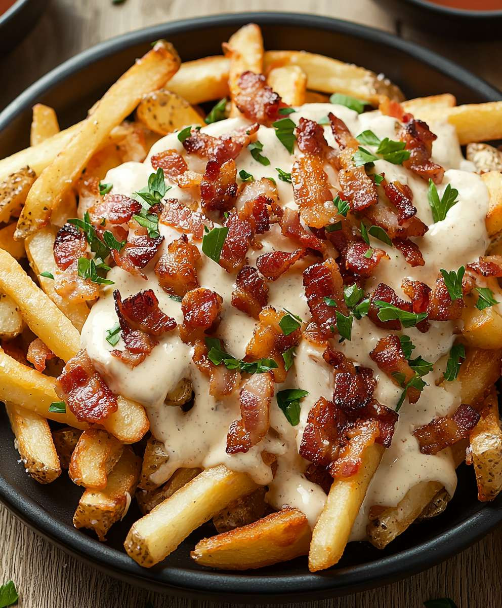 Chicken Bacon Ranch Fries