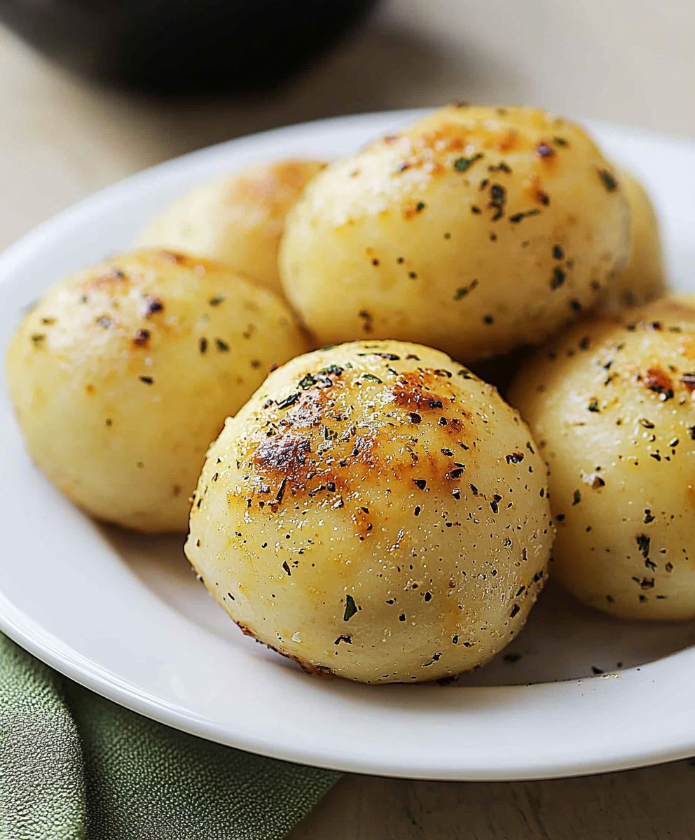 Garlic Parmesan Cheese Bombs