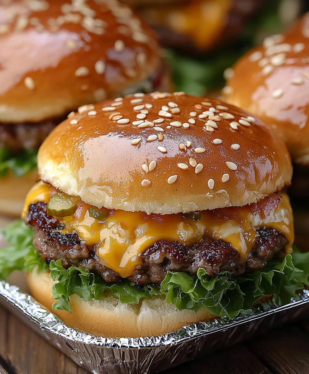 Big Mac Sliders Ideas