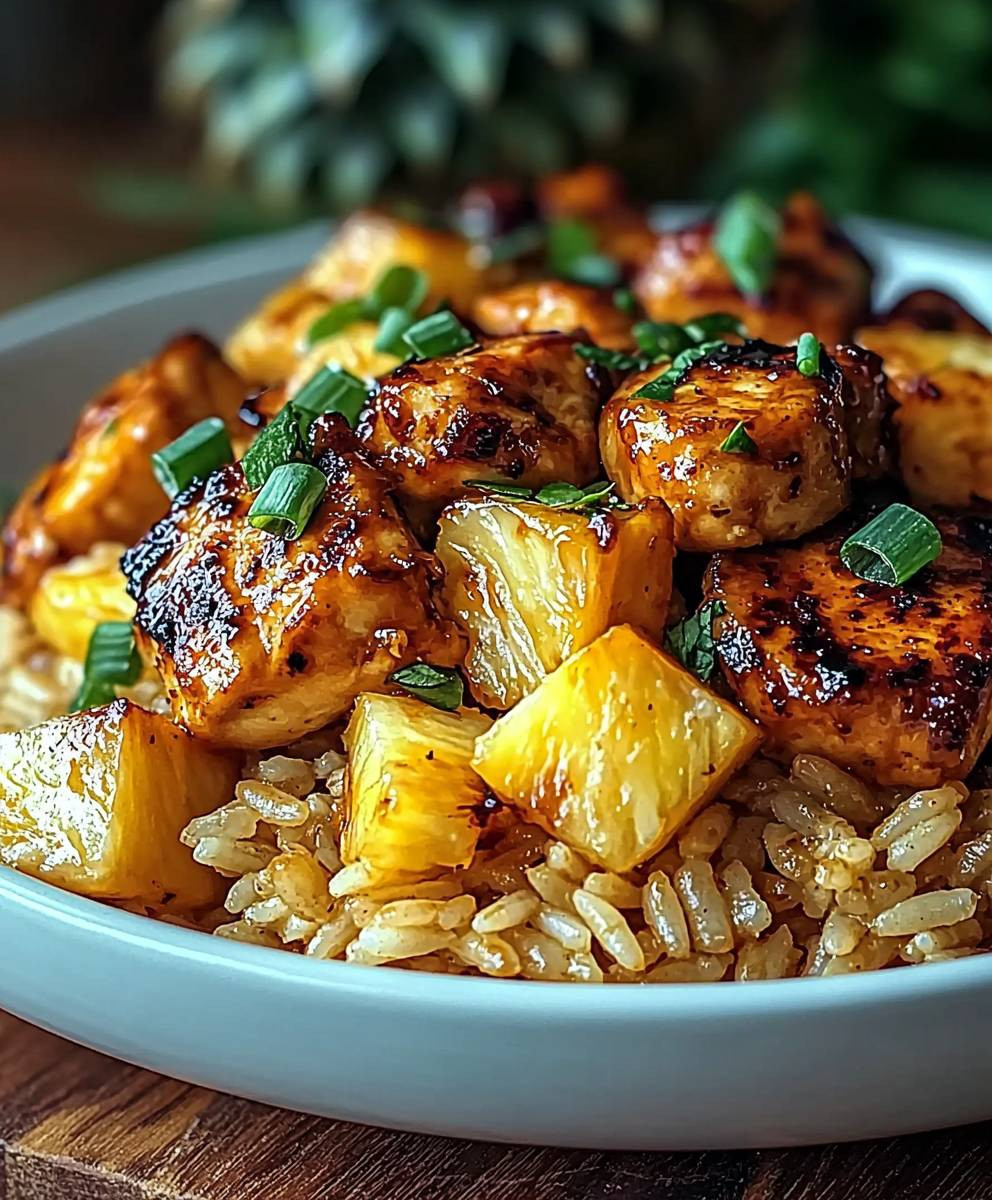 Pineapple Chicken Rice