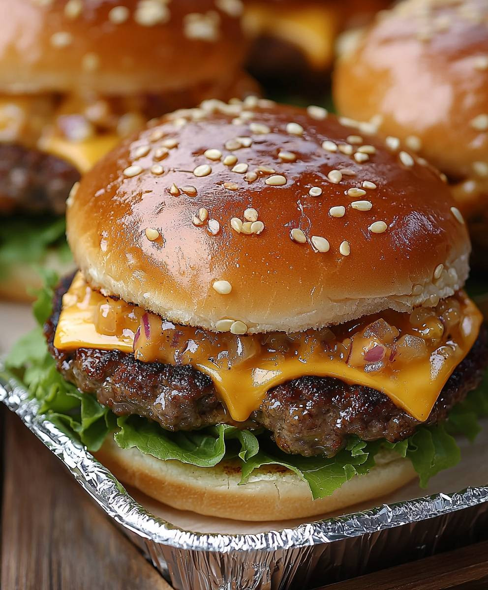 Big Mac Sliders Ideas